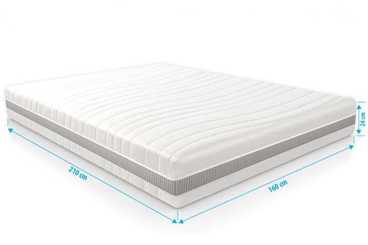 Pocketvering matras 7 Comfort Premium 160x210 dikte 24cm