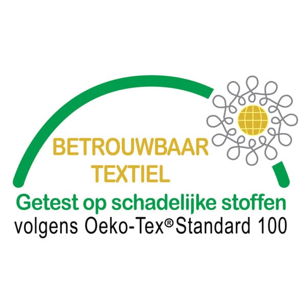 Oeko-tex standard 100-Betrouwbaar textiel-Getest op schadelijke stoffen