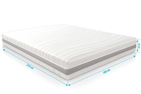 Pocketvering matras 7 Comfort Maxim 180x210 dikte 24cm