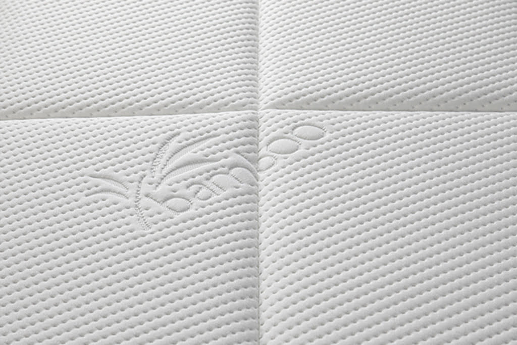 Gel foam Bamboe Infinity Airmaxx matras detail 3 - bamboe tijk