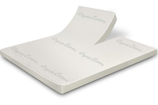 Splittopper Organic Cotton Koudschuim 9 cm dik hoofdfoto
