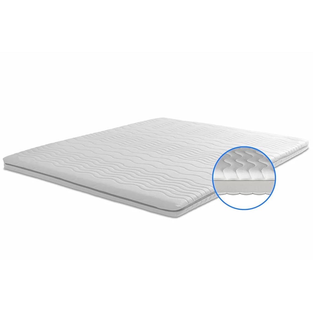 Topdekmatras koudschuim 7 cm dik (2)