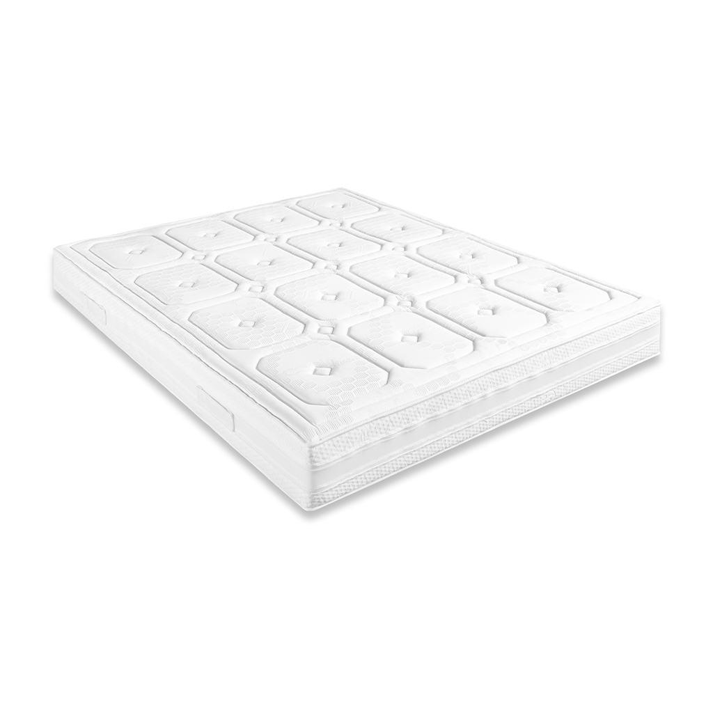 166701 matras border 3d cool bamboo pocket HY35 SE 160x200x24_Overzicht bovenaanzicht